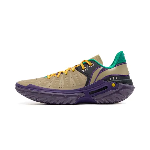 Li Ning Jie Ao 2 Basketball Shoes Men's Low Top Gray