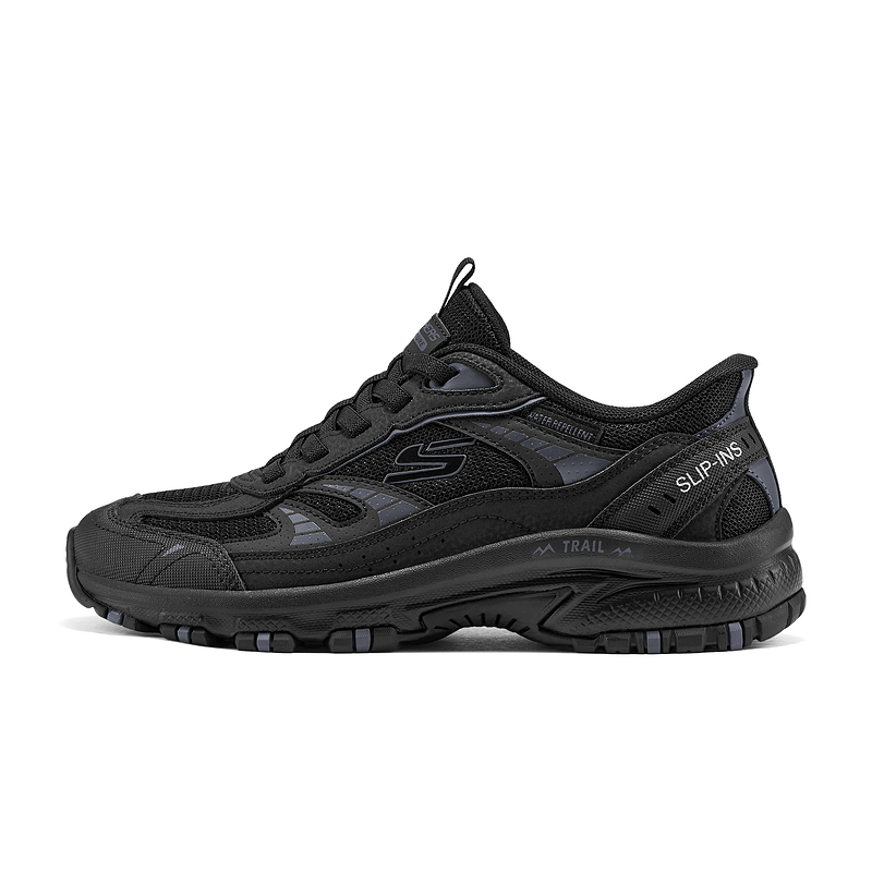Skechers OUTDOOR WOMENS Abrasion Resistant Low top Mountaineering Hiking Shoes Women’s Black