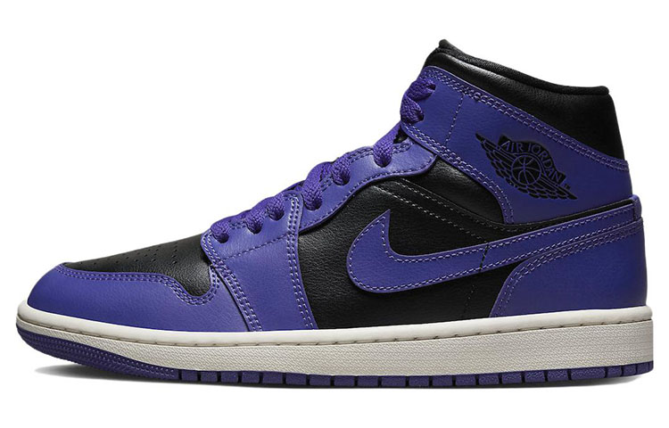 Jordan 1 Mid Purple Black Women’s