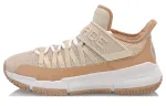 Li Ning Entire Court Cushioning Mid top Basketball Shoes Unisex Gray Brown