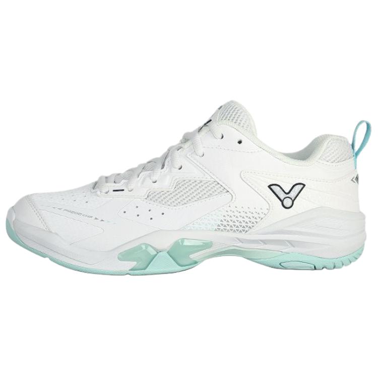 VICTOR 9200cHP Cushioning Low top Badminton Shoes Unisex White Green