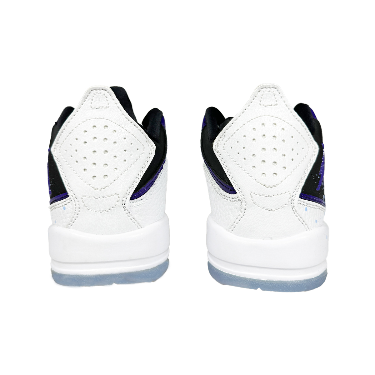 Jordan Courtside 23 Cushioning Slip Resistant Mid top Vintage Basketball Shoes Women’s Black White