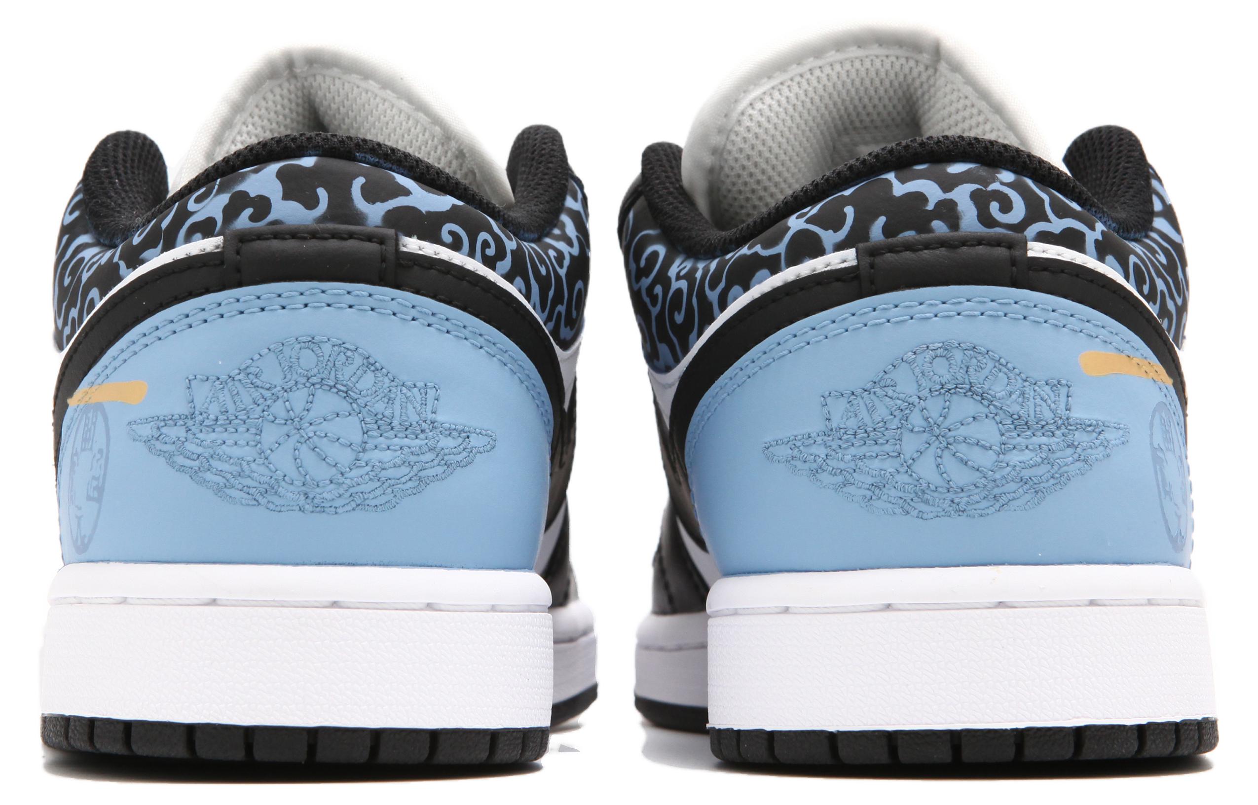 Jordan Air Jordan 1 Low Abrasion Resistant Breathable Abrasion Resistant Breathable Low top Vintage Basketball Shoes