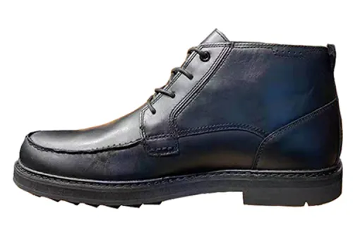 Timberland Top Grain Cow Leather Men's Casual Shoes Men's Black
