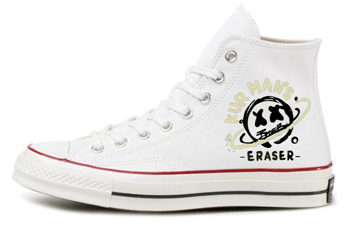Converse 1970s Chuck Taylor High top Canvas Shoes Unisex Yellow White