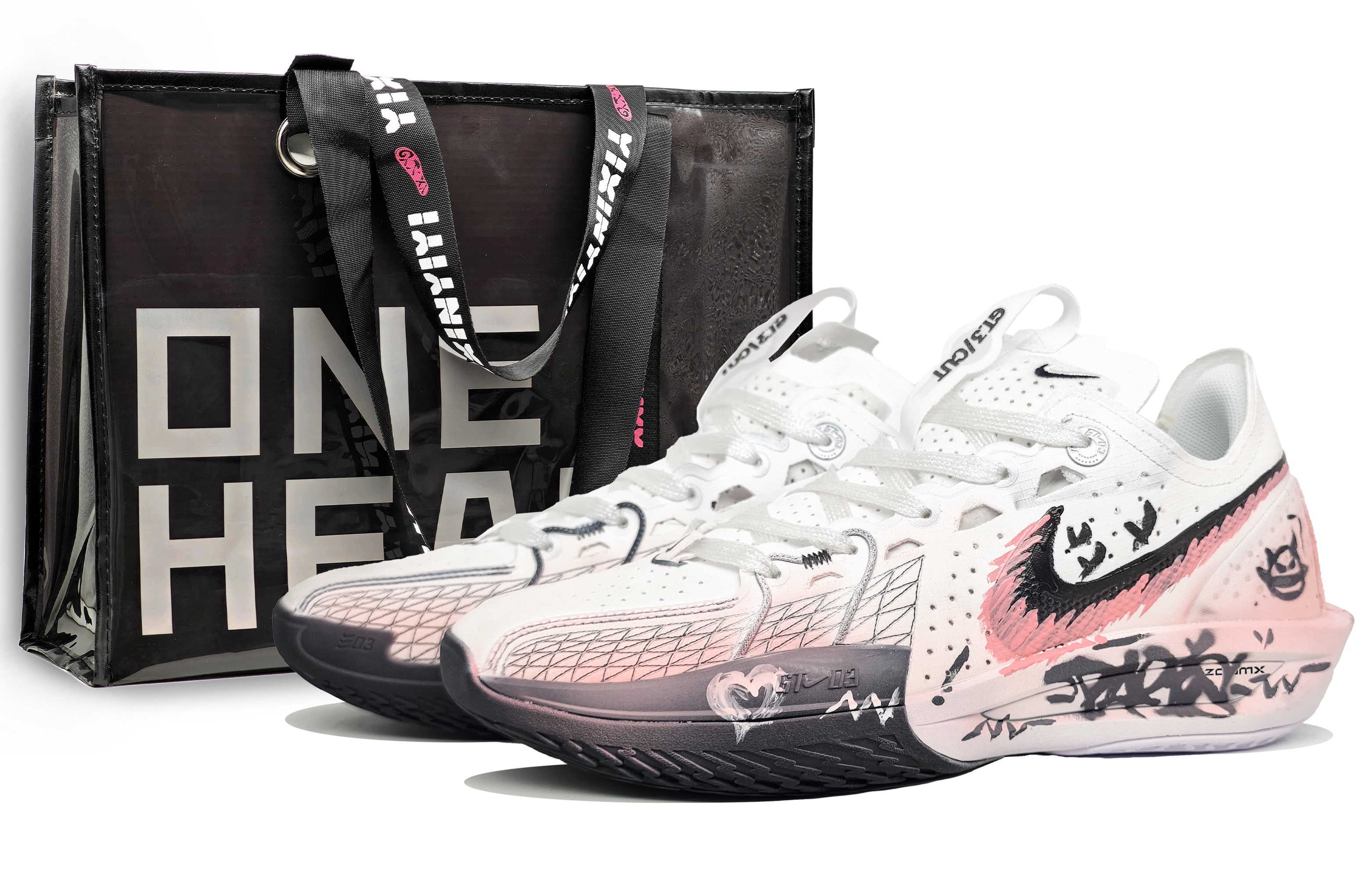 Nike G.T. Cut 3 Cushioning Rebound Cushioning Rebound Low top Basketball Shoes Unisex Energetic Pink