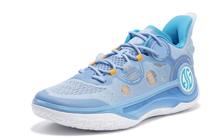361° AG 4 SE Denver Cushioning Slip Resistant Abrasion Resistant Breathable Low top Basketball Shoes Men’s Sky Blue