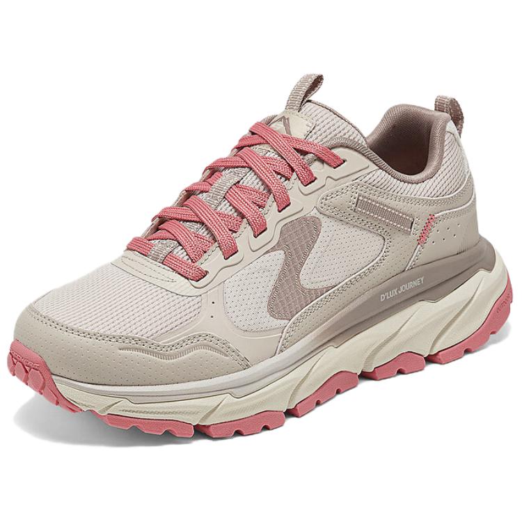 Skechers D’LUX JOURNEY Abrasion Resistant Low top Mountaineering Shoes Women’s Brown Pink