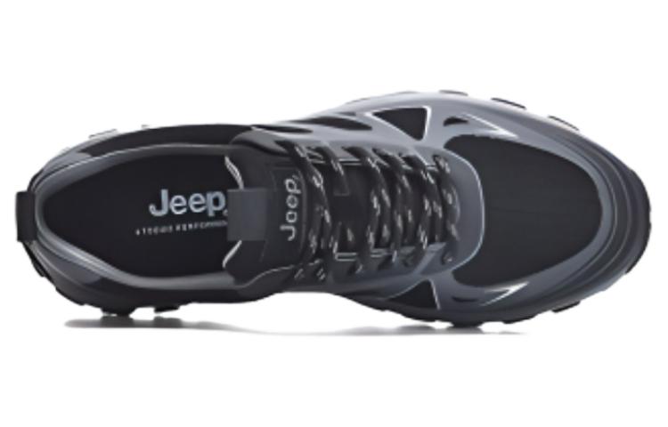 Jeep Comfortable Round Toe Abrasion Resistant Breathable Abrasion Resistant Breathable Low top Hiking Shoes Unisex