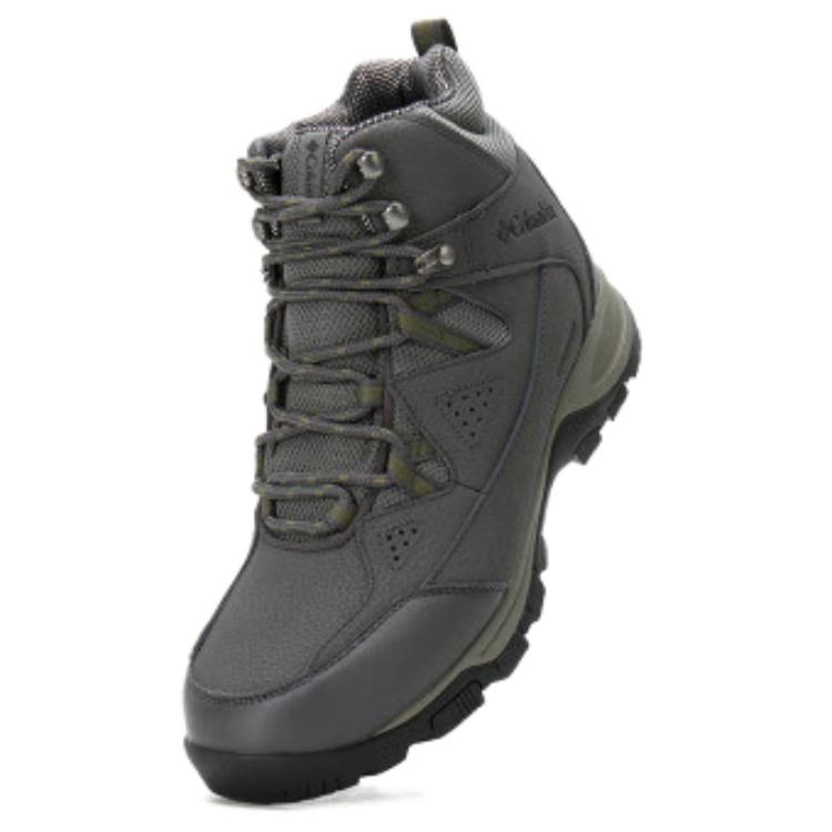 Columbia Slip Resistant And Breathable High top Mountaineering Shoes Men’s Gray