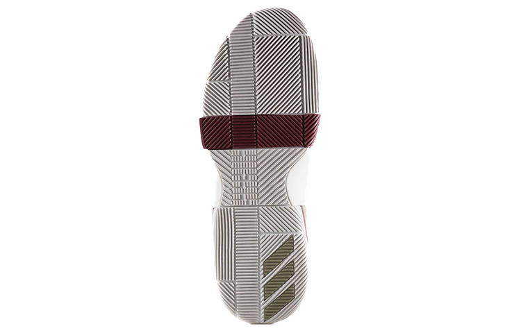 Кроссовки adidas D lillard 3 West Campus (светло-коричневый / темно-красный) — Светло-коричневый / тёмно-красный — фото 6