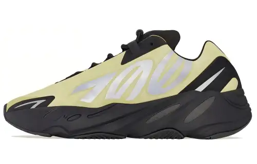 Adidas Originals Yeezy Boost 700 MNVN Chunky Sneakers Unisex Low Top Yellow/Black/Silver