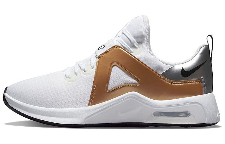 Женские кроссовки Nike Nike Air Max Bella TR (бело-золотые)