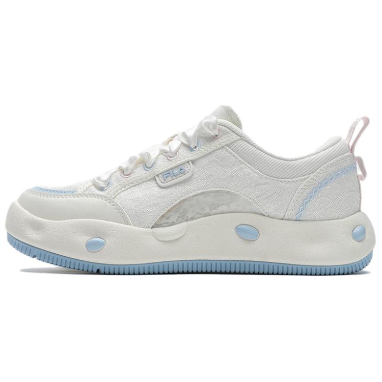 Женские кеды Fila COOKIES LS (белоснежные)