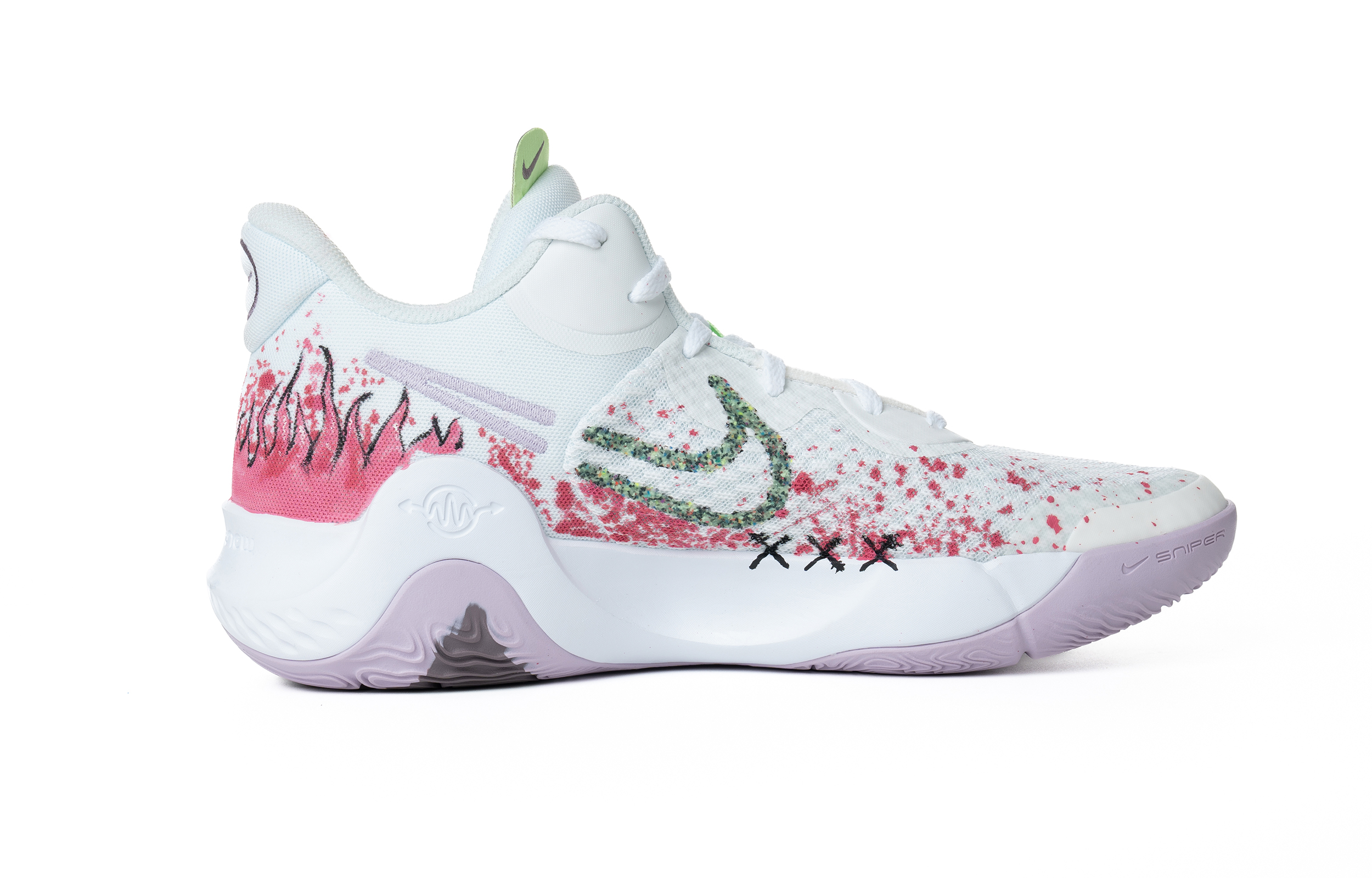Nike KD Trey 5 Vintage Basketball Shoes Unisex Mid Top White