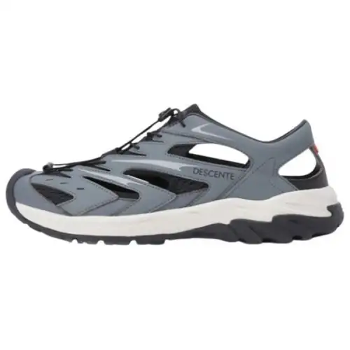 DESCENTE Slip Resistant And Breathable Slip Resistant And Breathable River Trekking Shoes Unisex Blue Gray
