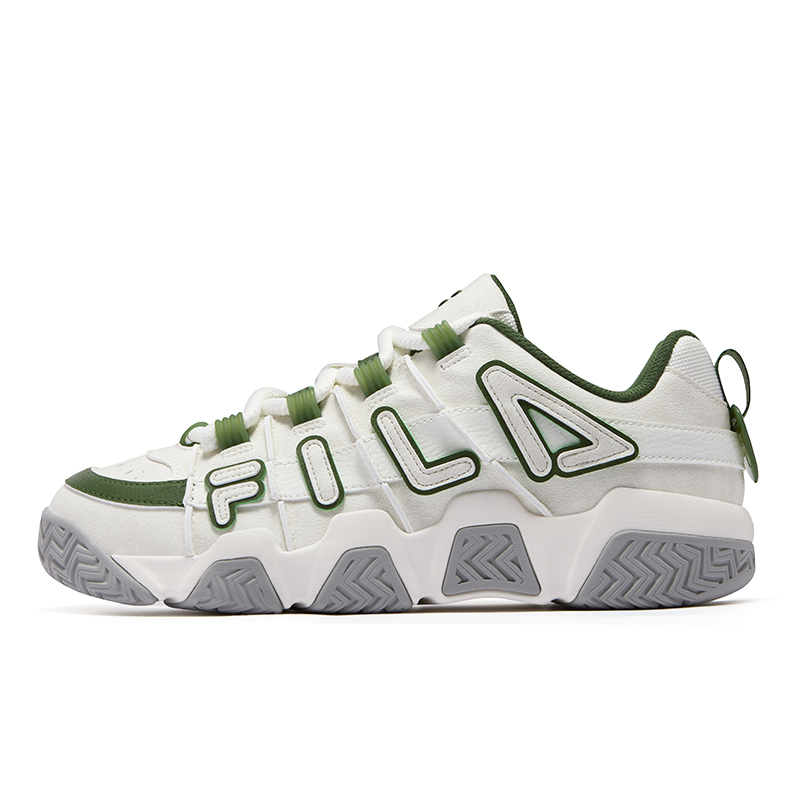 FILA FUSION BUSTER Puffy Shoes Low top Basketball Shoes Men’s Snow Garden Green