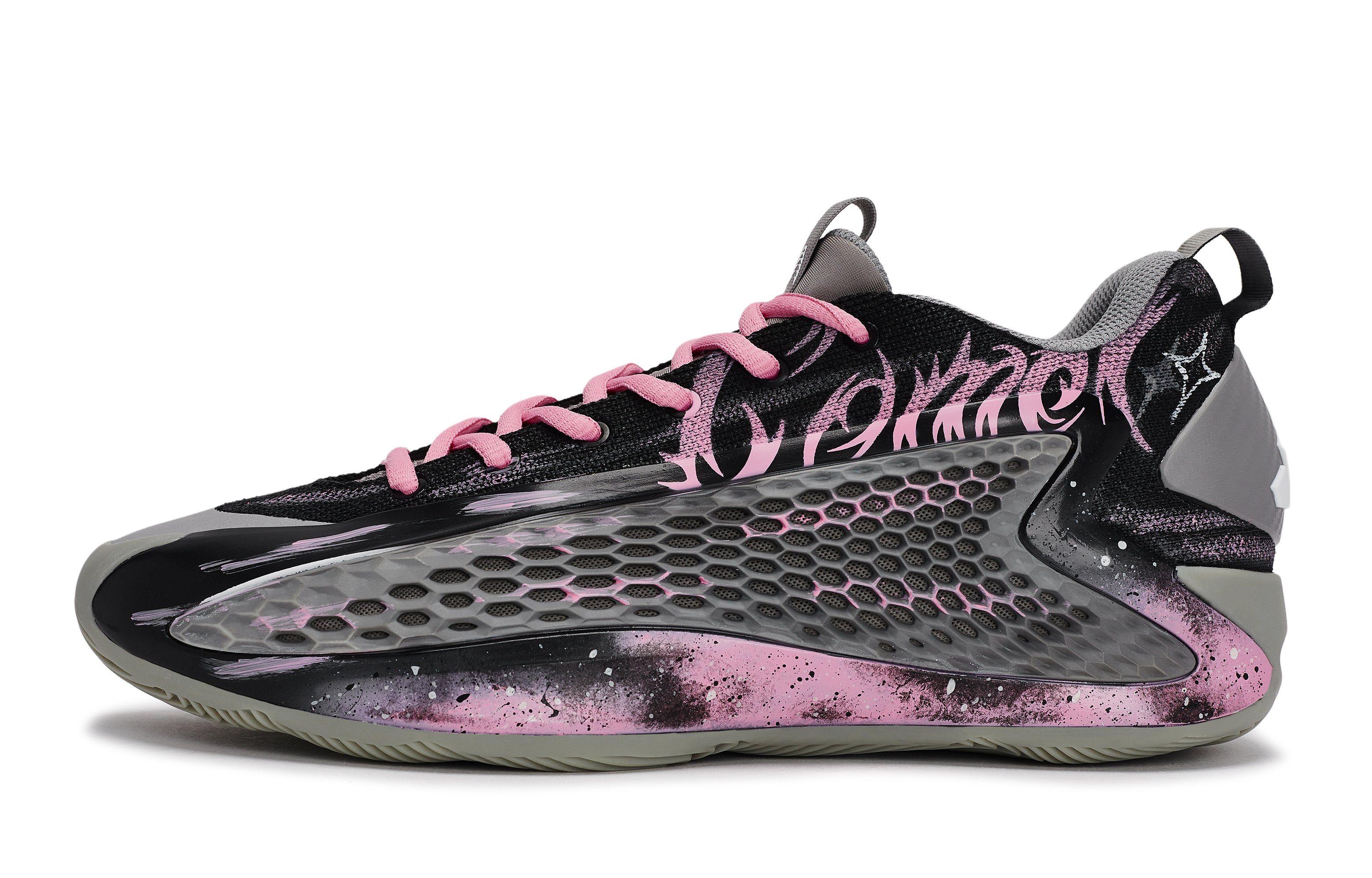 Adidas A.E. 1 811 Manufacturing, Starry Trail, Special Shoe Box Abrasion Resistant Low top Basketball Shoes Unisex