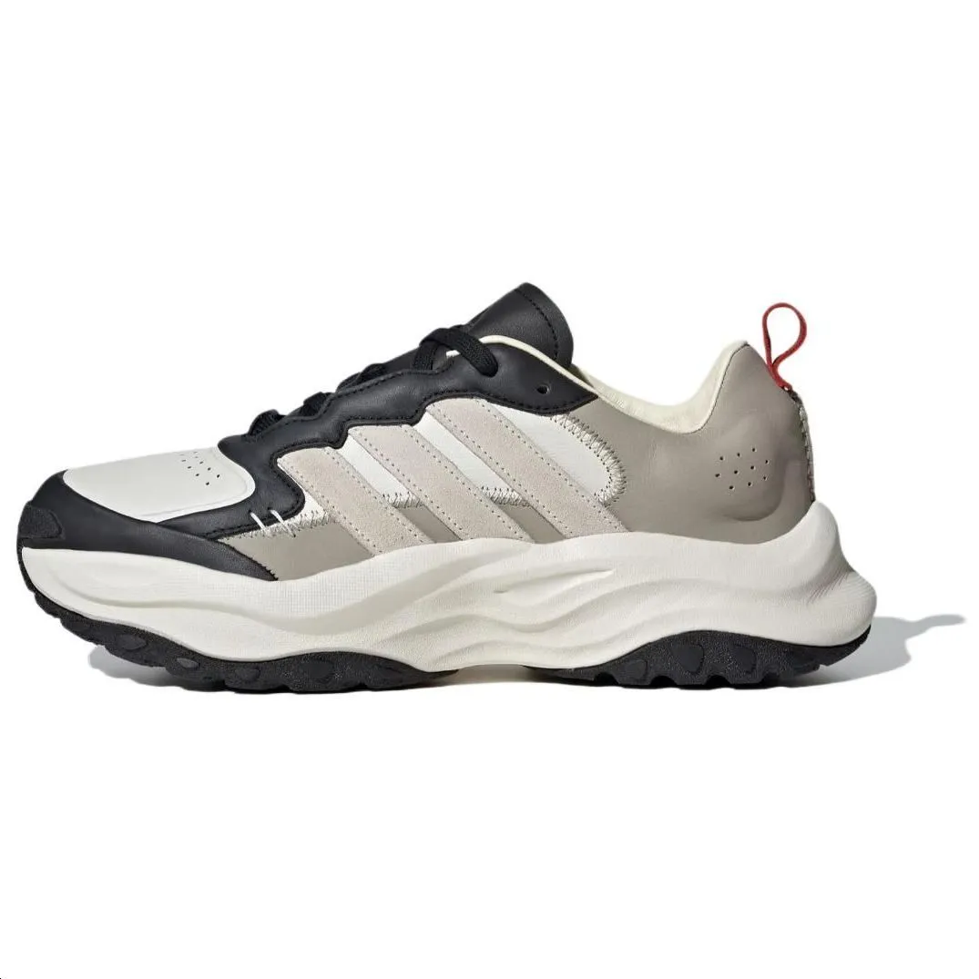 Adidas Maxxwavy Leather Low top Chunky Sneakers Unisex White Black Gray