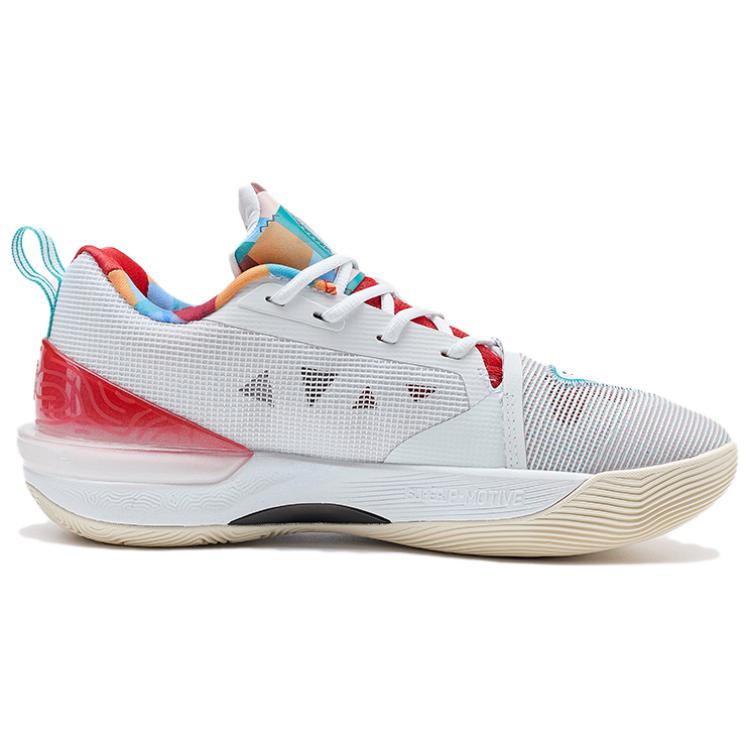 PEAK Taichi Triangle 3.0 Slip Resistant Abrasion Resistant Low top Basketball Shoes Women’s Baymax Red