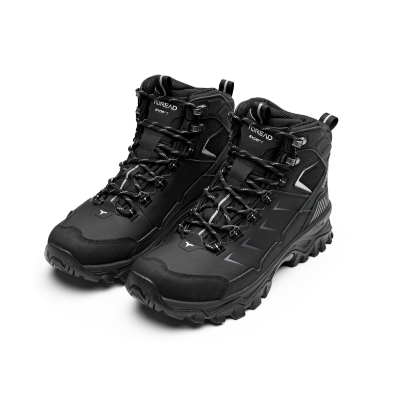 TOREAD Cushioning Slip Resistant Abrasion Resistant High top Mountaineering Shoes Men’s