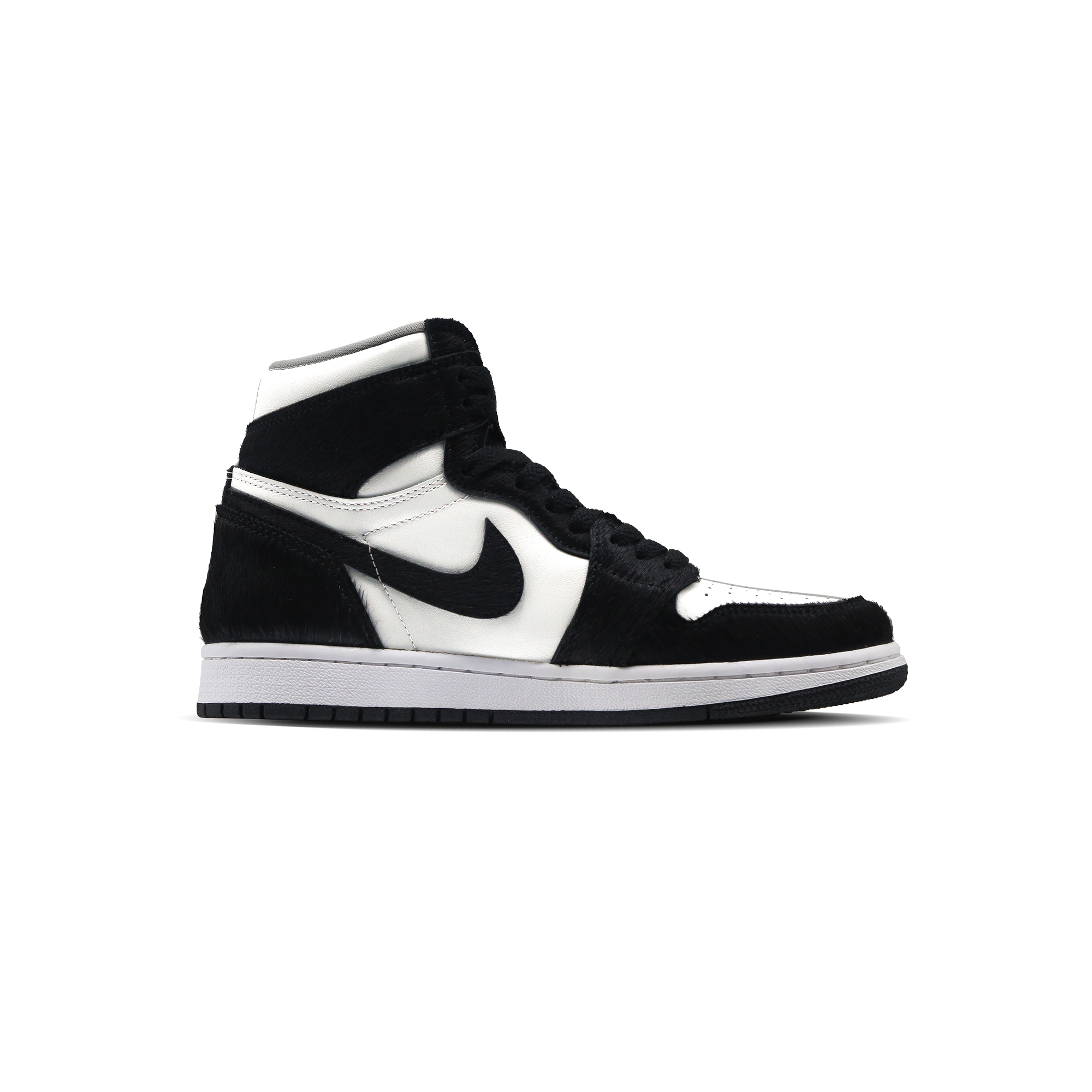 Jordan Air Jordan 1 Vintage Basketball Shoes Women’s High Top Black White