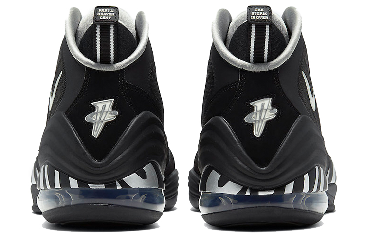 Мужские кроссовки Nike Penny Air 5 (черно-белый) — Чёрныйбелый — фото 5