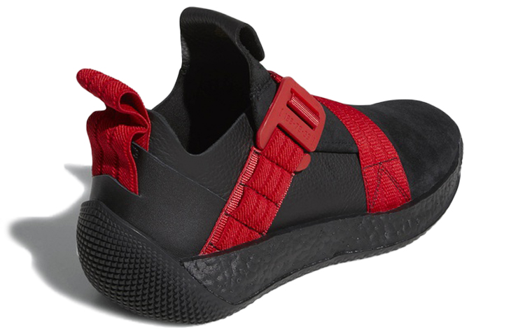 Мужские кроссовки adidas Harden LS2 (черно-красные) — Чёрный / красный — фото 3