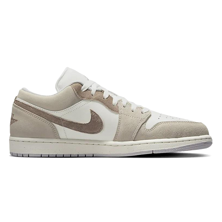 Jordan Air Jordan 1 Slip Resistant, Abrasion Resistant, Breathable Low top Vintage Basketball Shoes Unisex Brown