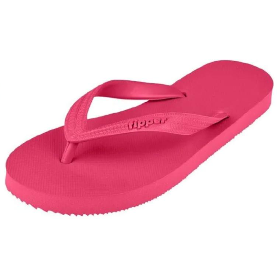 Fipper Rubber Sole Abrasion Resistant Slip Resistant Quick Dry Flip Flops Women's Soft Pink Red