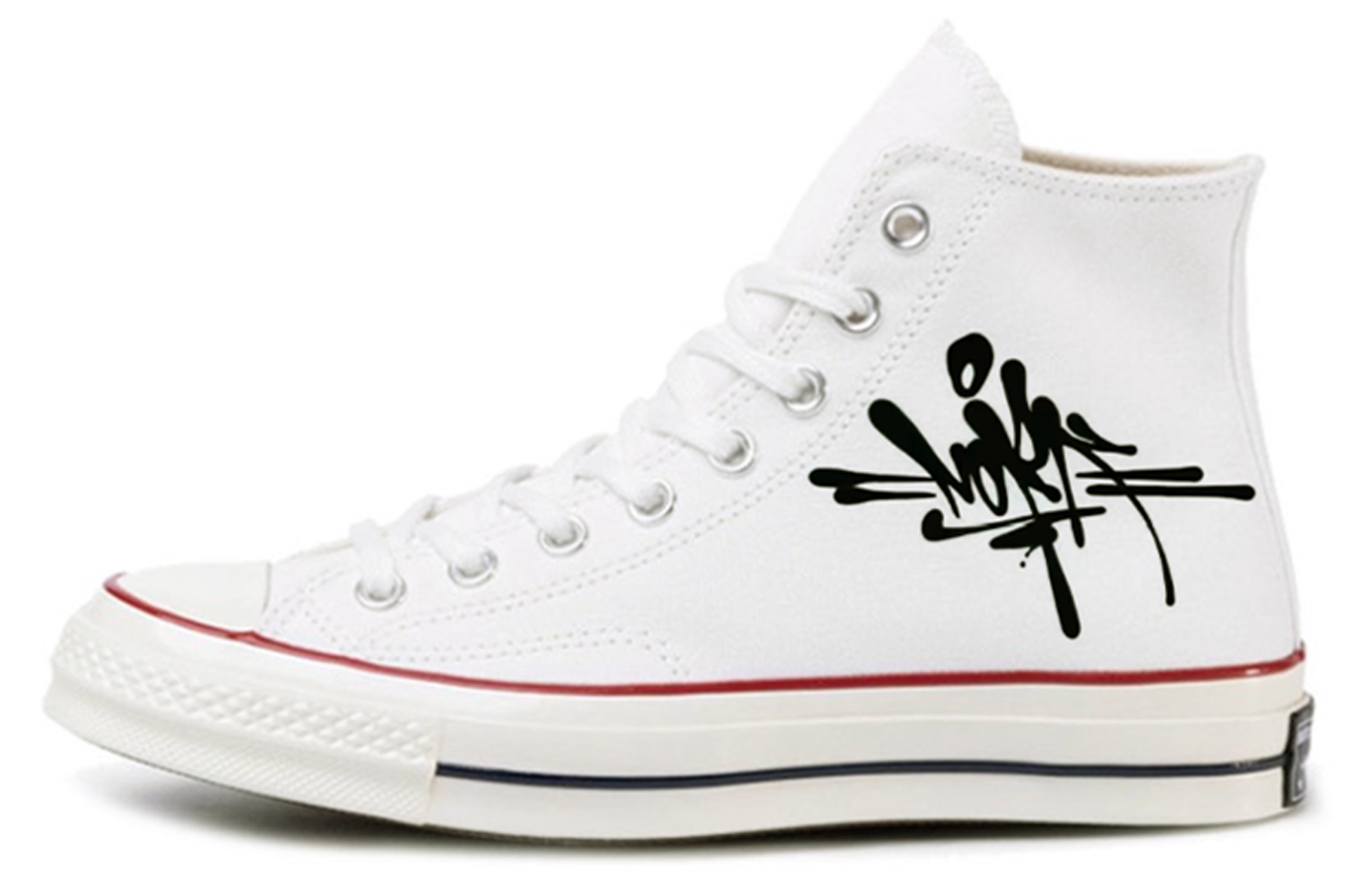 Converse 1970s Chuck Taylor High top Canvas Shoes Unisex Ecru