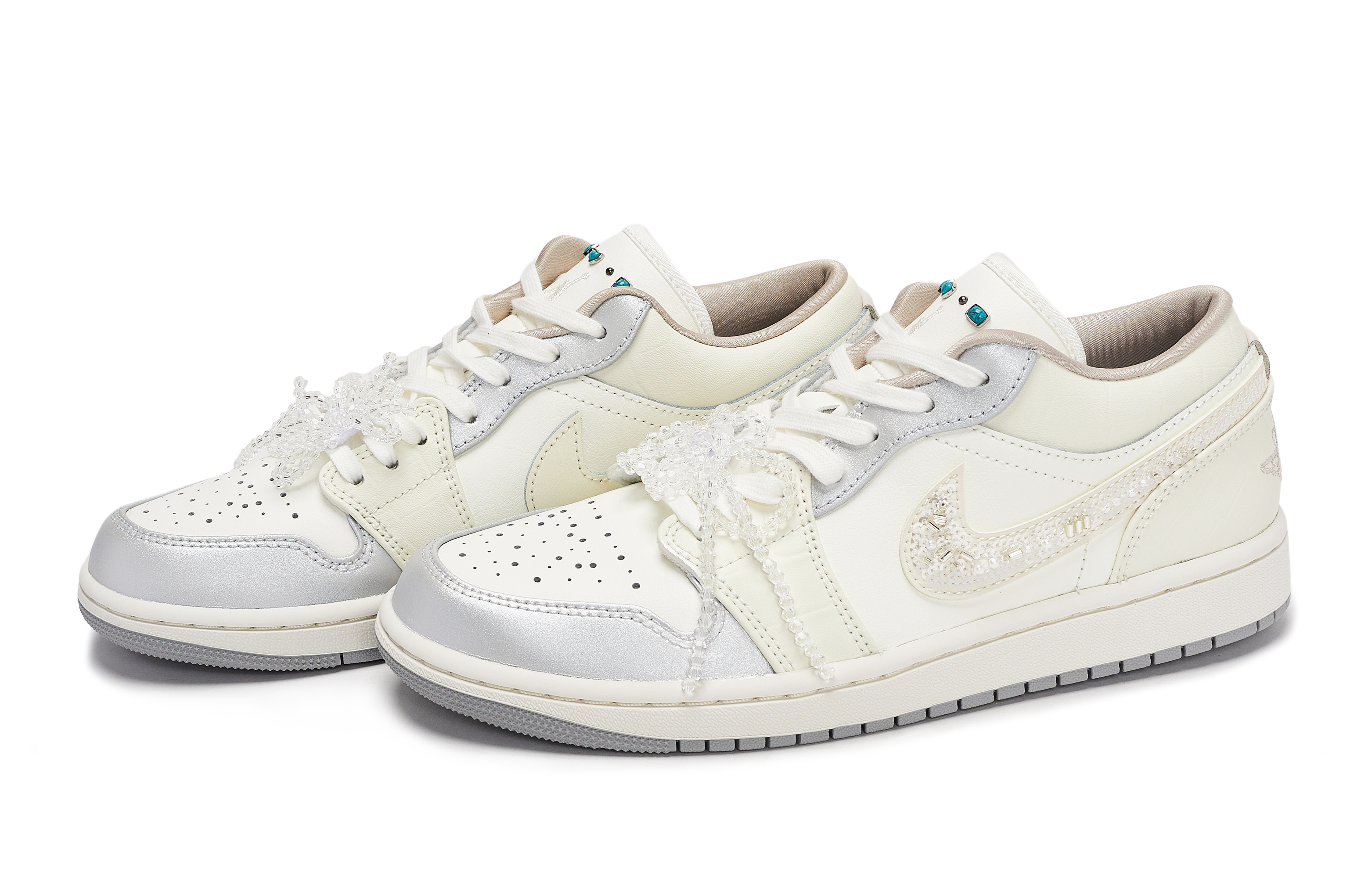 Jordan Air Jordan 1 811 Manufacturing, Sparkling Starlight, Special Shoe Box Abrasion Resistant Abrasion Resistant