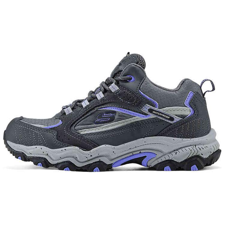 Skechers Cushioning Abrasion Resistant Rebound Grip Mid top Hiking Shoes Women’s Dark Gray