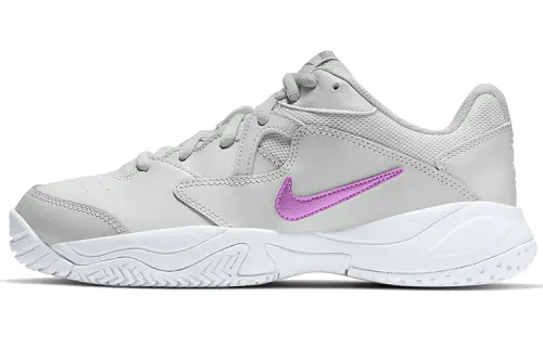 Nike Hard Court Lite 2 Shoes Grey/White/Purple Women's