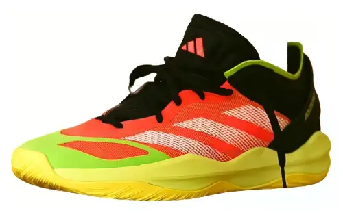 Adidas Adizero Select 2.0 Abrasion Resistant Low top Basketball Shoes Men's Orange Yellow Black