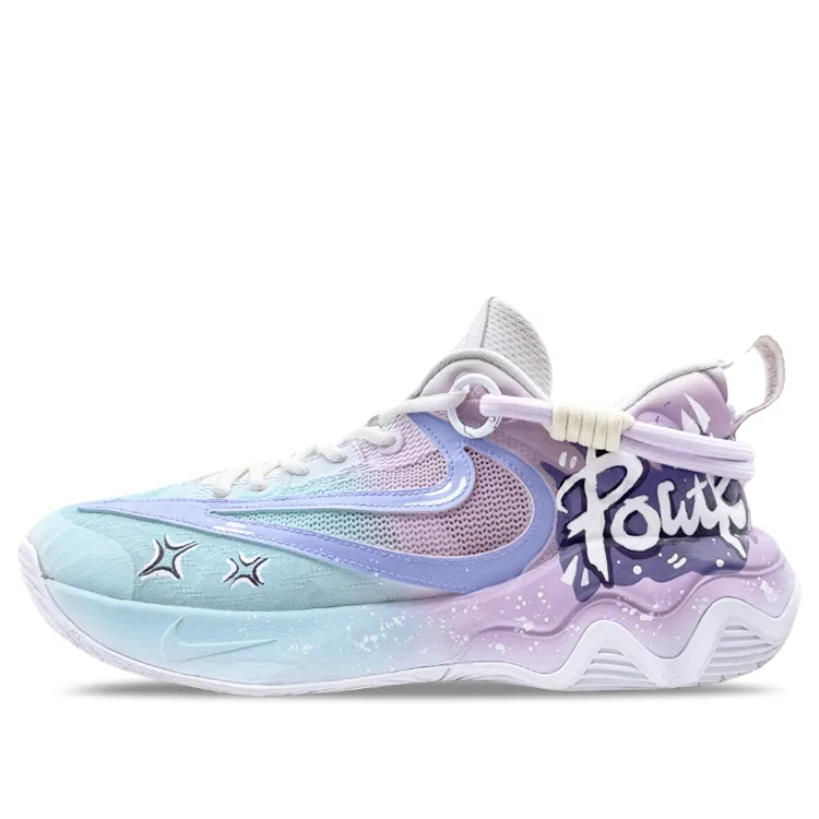 Nike Giannis Immortality Slip Resistant Low top Basketball Shoes Men's Blue Purple