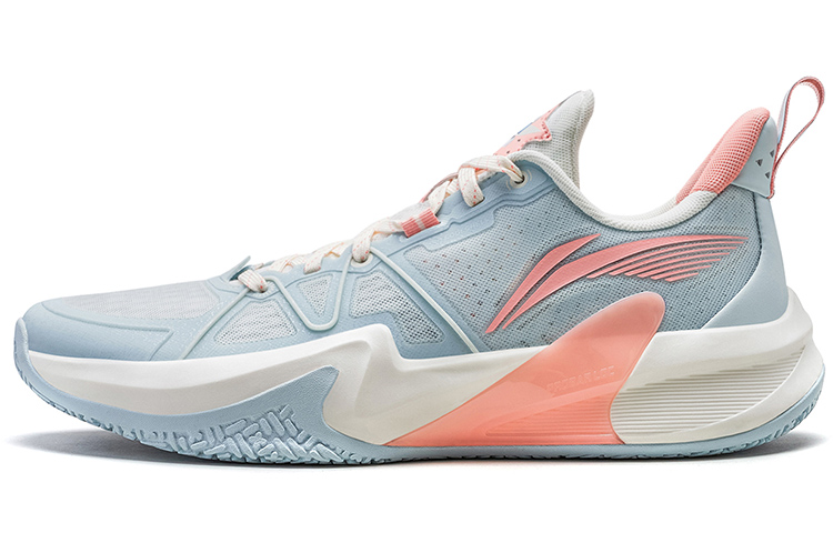 Li Ning 1.5 Textile, Synthetic Leather Cushioning Abrasion Resistant Breathable Rebound Low top Basketball Shoes Men’s
