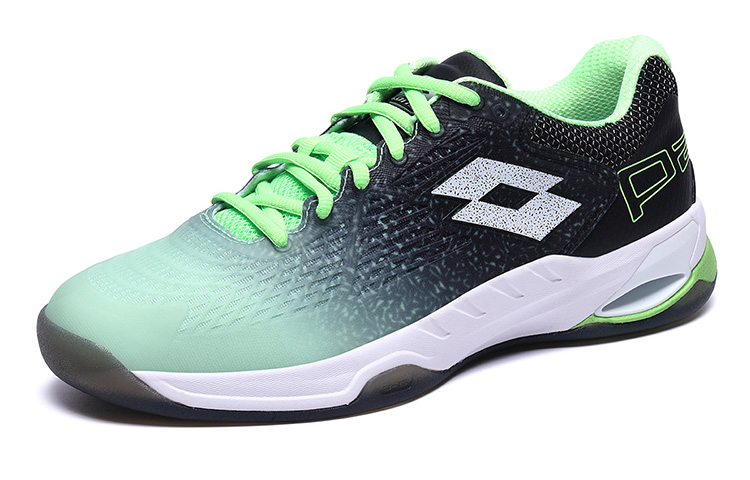 LOTTO Cushioning Impact Resistant Abrasion Resistant Slip Resistant Low top Tennis Shoes Men’s Fruit Green