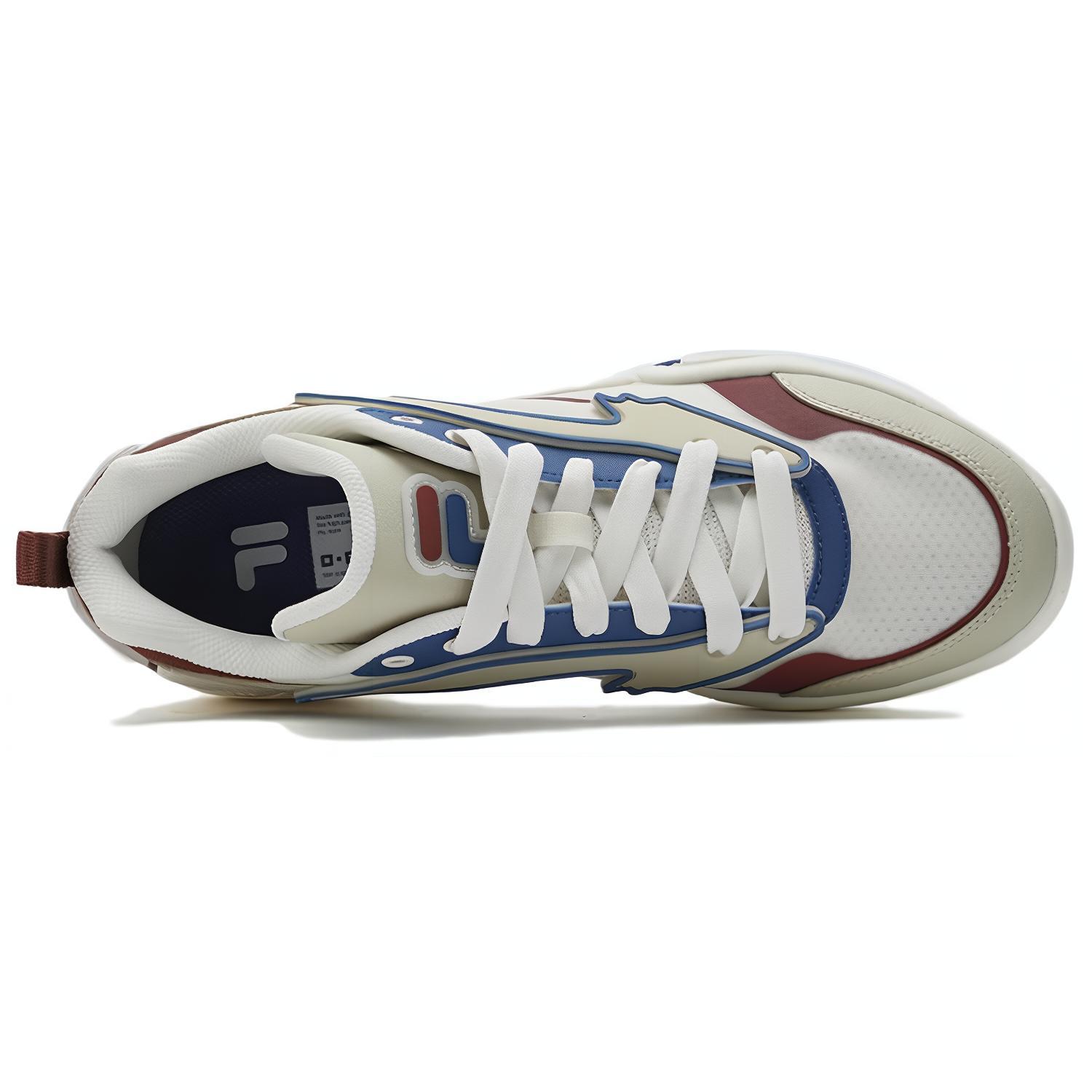 FILA FUSION DESPERADO LOW top Vintage Basketball Shoes Men’s White Red