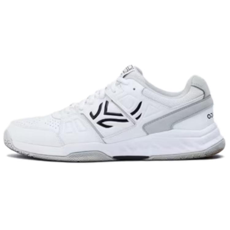 DECATHLON Cushioning Abrasion Resistant Cushioning, Wear Resistant Low top Training Shoes Men’s White