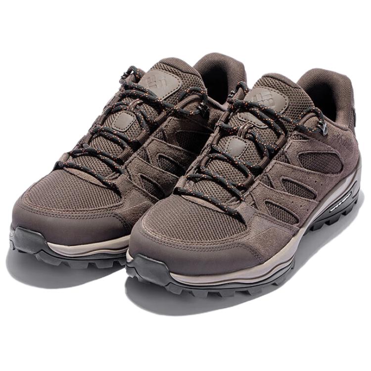 Columbia Hiking Slip Resistant, Abrasion Resistant, Breathable Grip Low top Hiking Shoes Men’s Brown