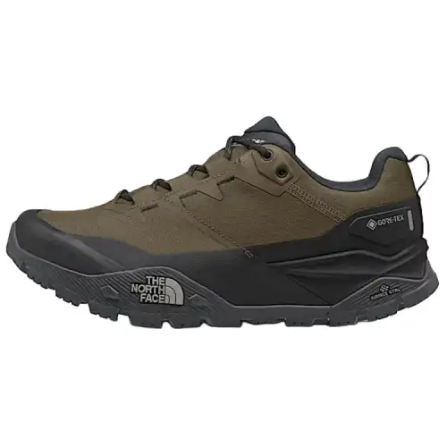 THE NORTH FACE Offtrail Wear resistant And Waterproof Low top Hiking Shoes Men's Green