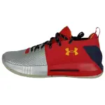 Under Armour Drive 4 Low top Basketball Shoes Men's Gray Red