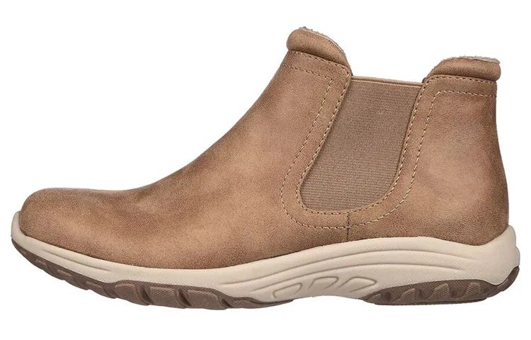 Skechers Reggae Fest Chelsea Boots Women's High Top Light Brown