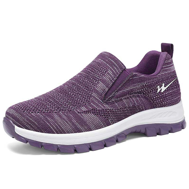 DOUBLE STAR 88 Flyknit Slip Resistant And Abrasion Resistant Coverage Low Top Casual Shoes Women’s
