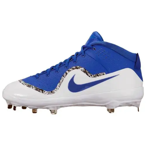 Nike Force Air Trout 4 Pro Metal Cleat Game Royal White