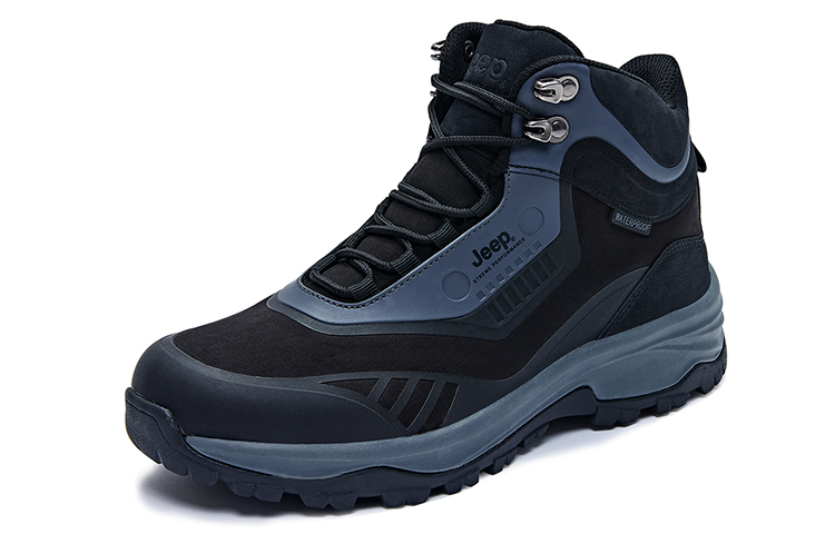 Jeep High top Outdoor Shoes Men’s Dark Gray