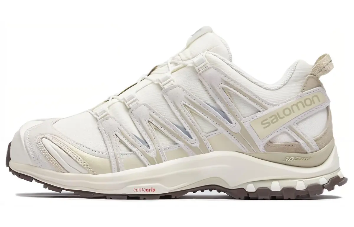 SALOMON XA PRO 3D Mesh, Textile Comfortable Low top Outdoor Shoes Unisex Vanilla