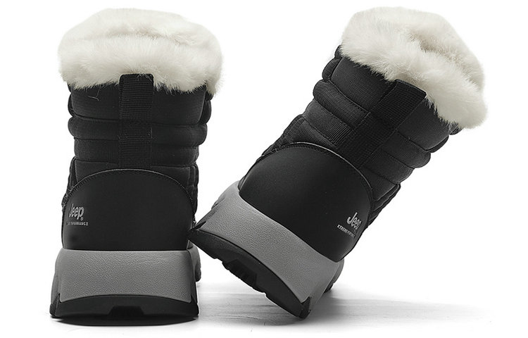 Jeep Snow Boots Unisex Black