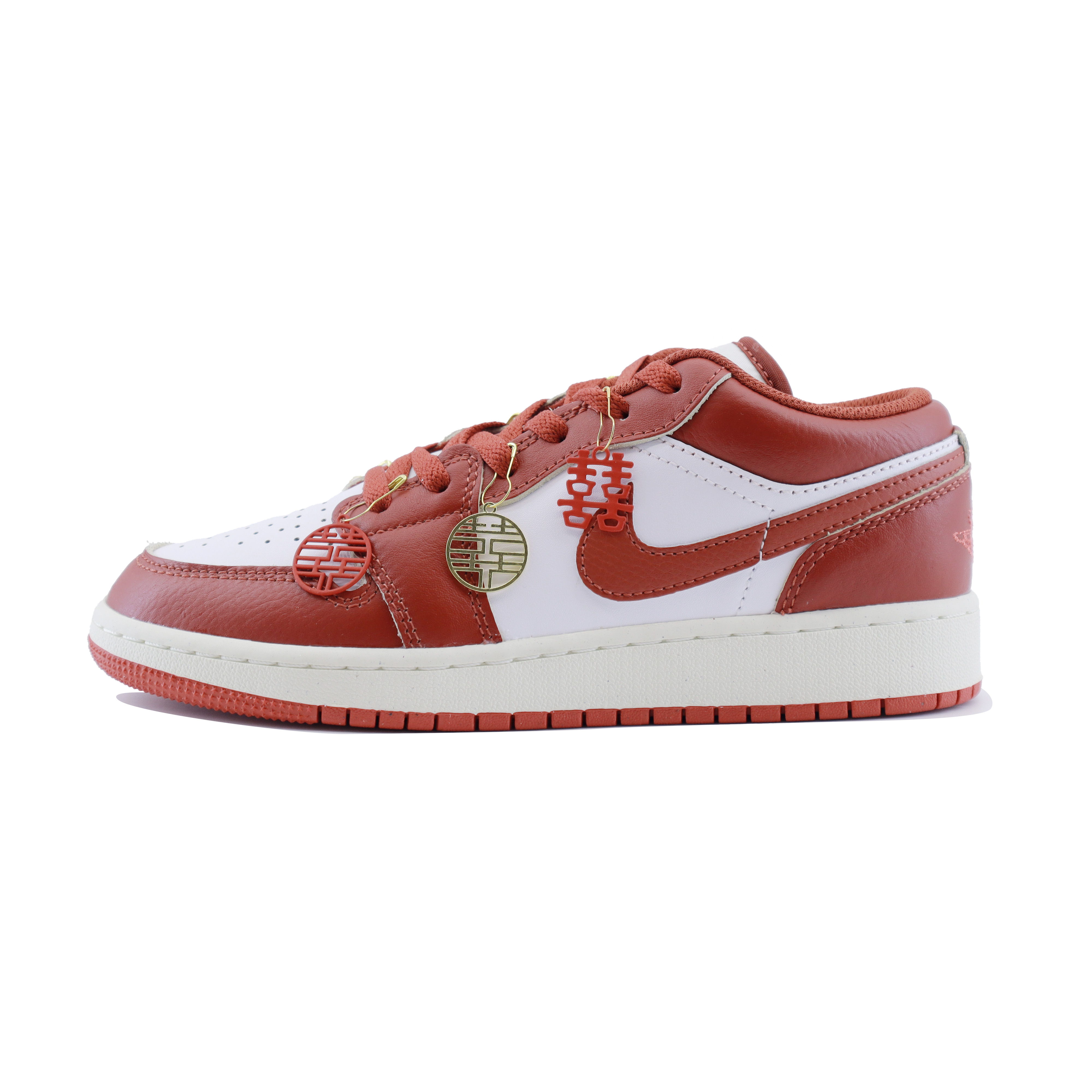 Jordan Air Jordan 1 GS Joyful Heaven Slip Resistant Abrasion Resistant Low top Vintage Basketball Shoes Women’s